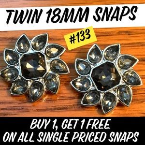 TWINS - Fit most 18mm Snap Jewelry BOGO ELIGIBLE